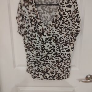 Leopard Print Women's Top